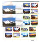 stamp mountainseries&fdc