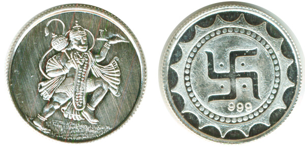 medallian flying hanuman